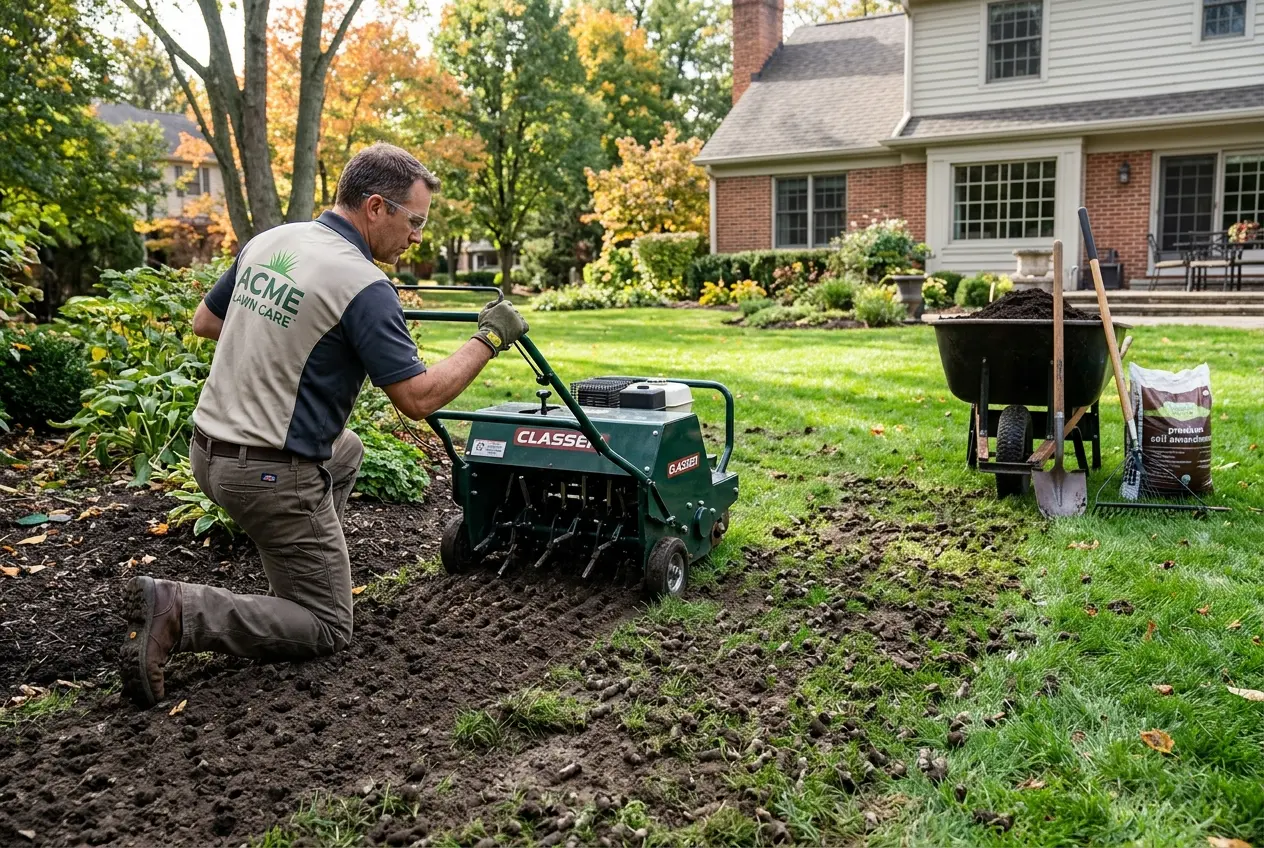 Clay Soil Lawn Rehabilitation