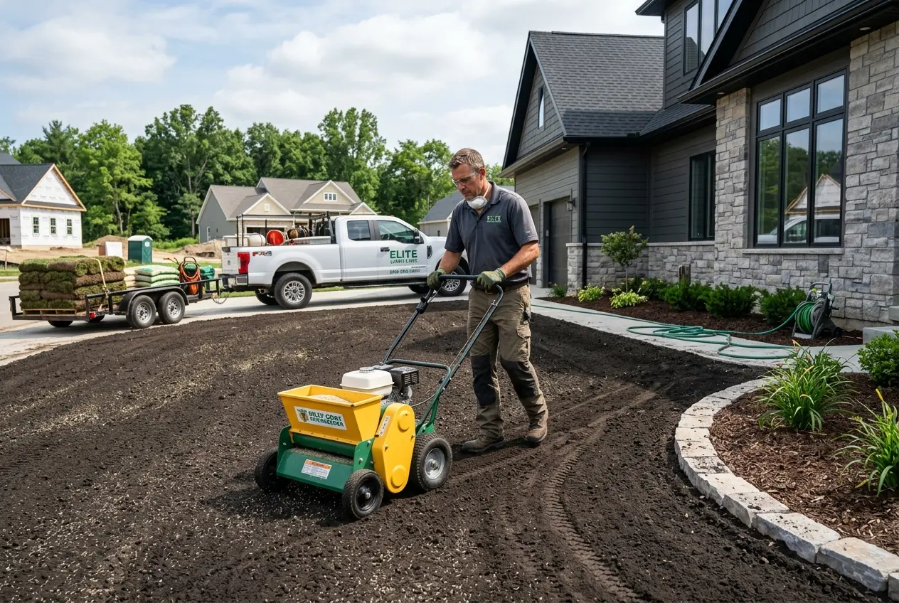 New Construction Lawn Establishment
